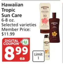 Vons Hawaiian Tropic Sun Care offer