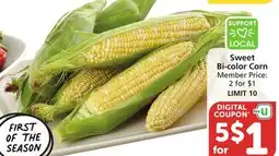 Vons Sweet Bi-color Corn offer