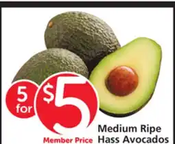 Vons Medium Ripe Hass Avocados offer