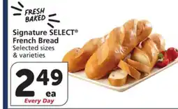 Vons Signature SELECT French Bread offer