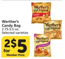 Vons Werther's Candy Bag offer