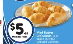 Vons Mini Butter Croissants offer