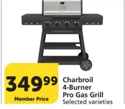 Vons Charbroil 4-Burner Pro Gas Grill offer