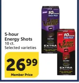 Vons 5-hour Energy Shots offer