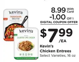Ralphs Kevin's Chicken Entrees offer