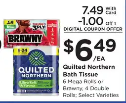 Ralphs Quilted Northern Bath Tissue offer
