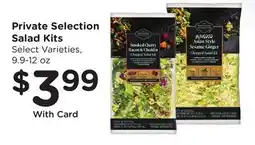 Ralphs Private Selection Salad Kits offer