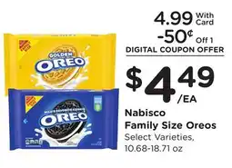 Ralphs Nabisco Family Size Oreos offer