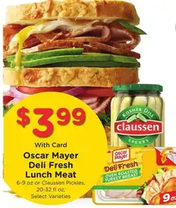 Ralphs Oscar Mayer Deli Fresh Lunch Meat offer