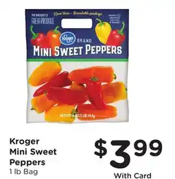 Ralphs Kroger Mini Sweet Peppers offer