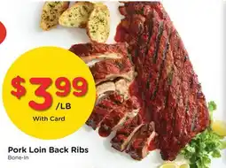 Ralphs Pork Loin Back Ribs offer