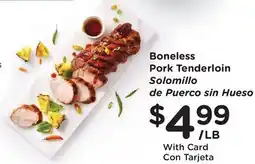 Ralphs Boneless Pork Tenderloin offer