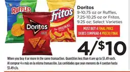 Food 4 Less Doritos offer