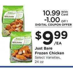 Ralphs Just Bare Frozen Chicken offer
