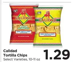 Food 4 Less Calidad Tortilla Chips offer
