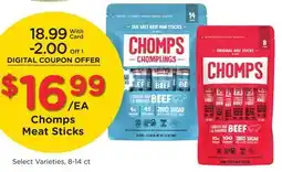 Ralphs Chomps Meat Sticks offer