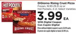 Food 4 Less DiGiorno Rising Crust Pizza offer