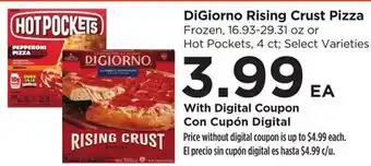 Food 4 Less DiGiorno Rising Crust Pizza offer