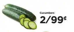 Food 4 Less Cucumbers offer