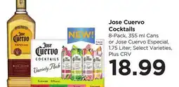 Food 4 Less Jose Cuervo Cocktails offer