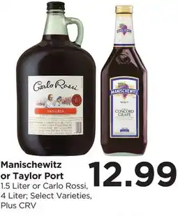 Food 4 Less Manischewitz or Taylor Port offer