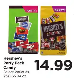 Food 4 Less Hershey's Party Pack Candy offer