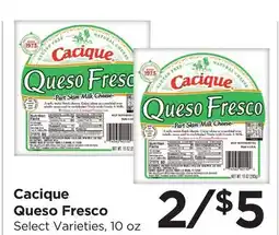 Food 4 Less Cacique Queso Fresco offer