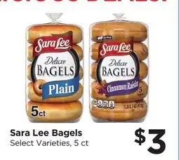 Food 4 Less Sara Lee Bagels offer