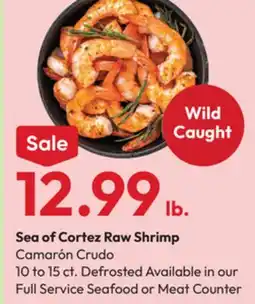 Stater Bros Sea of Cortez Raw Shrimp offer
