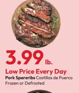 Stater Bros Pork Spareribs offer