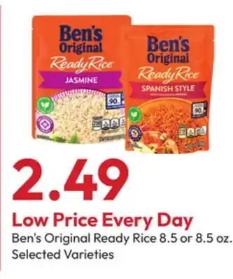 Stater Bros Ben's Original Ready Rice offer