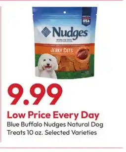 Stater Bros Blue Buffalo Nudges Natural Dog Treats offer