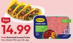 Stater Bros Butterball Ground Turkey offer