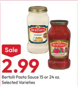 Stater Bros Bertolli Pasta Sauce offer