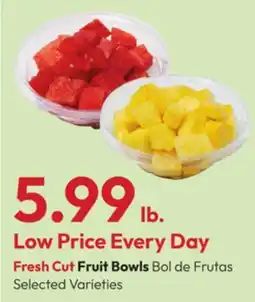 Stater Bros Fresh Cut Fruit Bowls offer