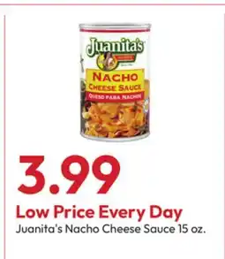 Stater Bros Juanita's Nacho Cheese Sauce offer