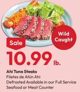 Stater Bros Ahi Tuna Steaks offer