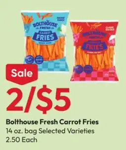 Stater Bros Bolthouse Fresh Carrot Fries offer