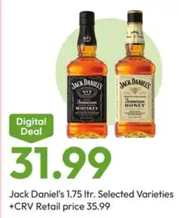 Stater Bros Jack Daniel's offer