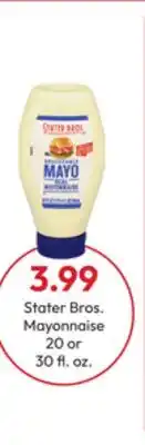 Stater Bros Stater Bros. Mayonnaise offer