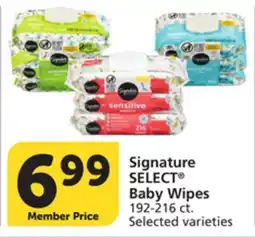 Pavilions Signature SELECT Baby Wipes offer