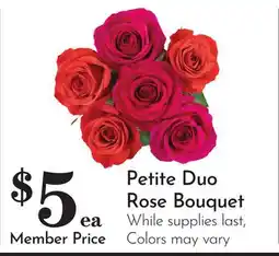 Pavilions Petite Duo Rose Bouquet offer