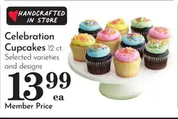 Pavilions Celebration Cupcakes offer