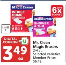 Pavilions Mr. Clean Magic Erasers offer