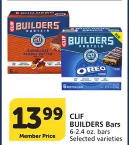 Pavilions CLIF BUILDERS Bars offer