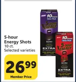 Pavilions 5-hour Energy Shots offer