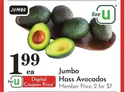 Pavilions Jumbo Hass Avocados offer