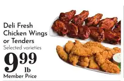 Pavilions Deli Fresh Chicken Wings or Tenders offer
