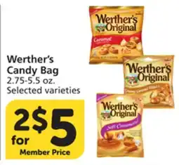 Pavilions Werther's Candy Bag offer