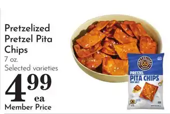 Pavilions Pretzelized Pretzel Pita Chips offer